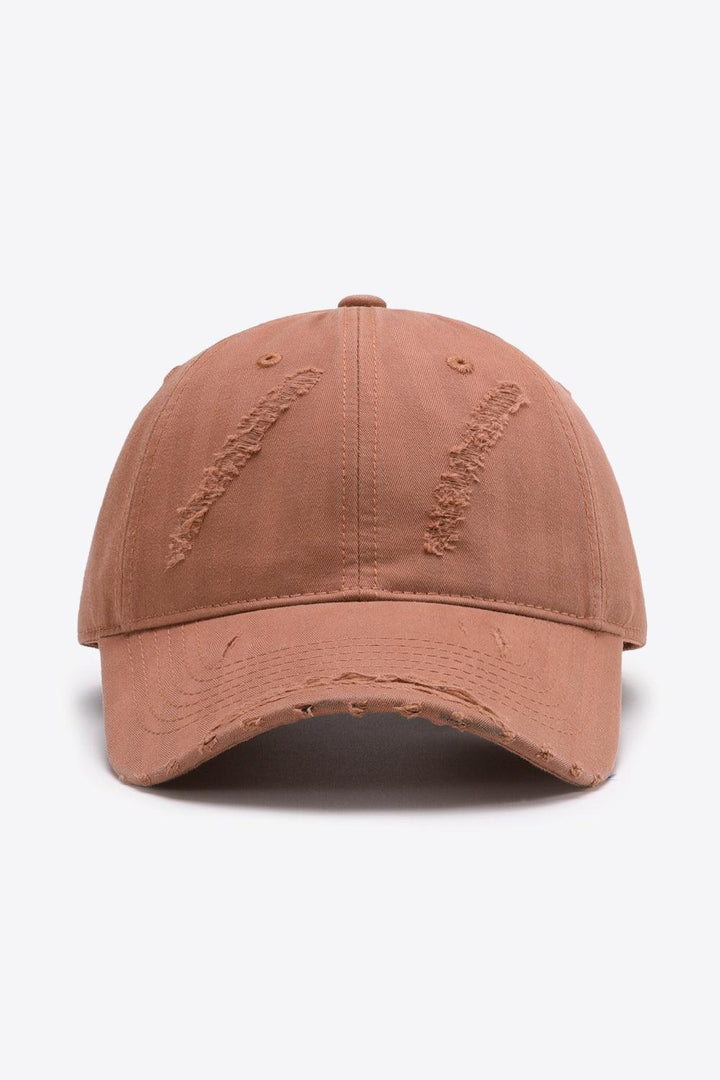 Distressed Adjustable Baseball Cap - Super Amazing Store