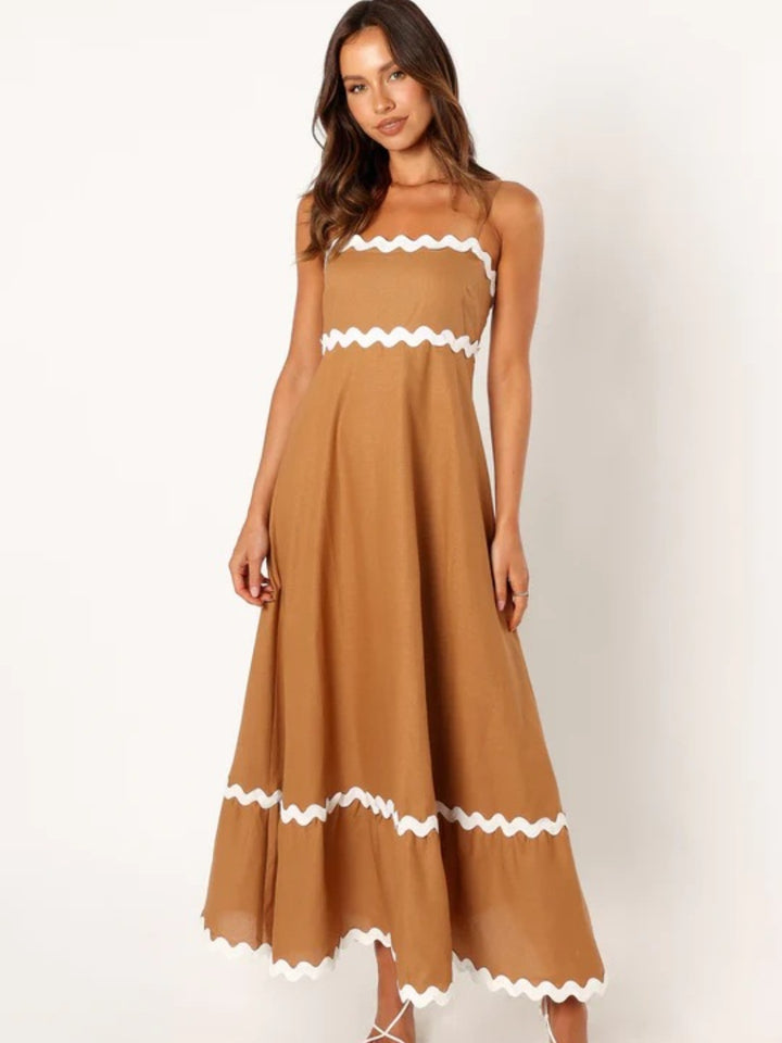 Spaghetti Strap Maxi Dress Trendsi