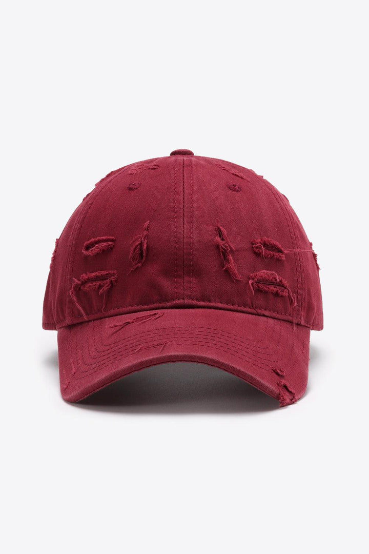 Distressed Adjustable Baseball Cap - Super Amazing Store