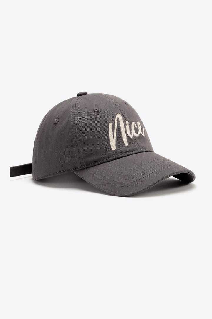 NICE Adjustable Cotton Baseball Cap - Super Amazing Store