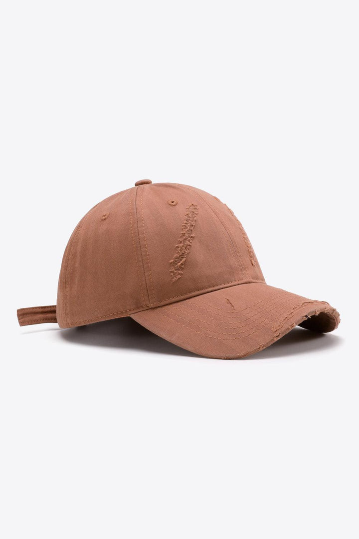 Distressed Adjustable Baseball Cap - Super Amazing Store