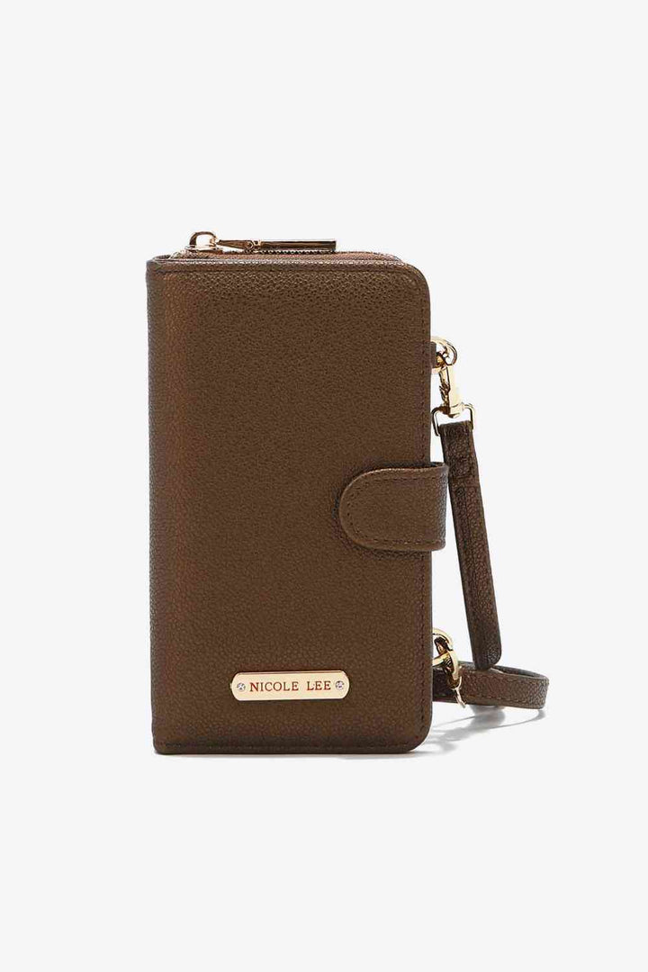 Nicole Lee USA Two-Piece Crossbody Phone Case Wallet Trendsi