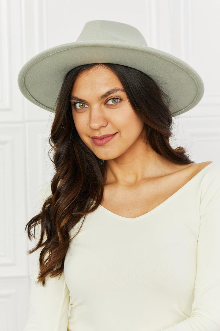 Fame Keep Your Promise Fedora Hat in Mint - Super Amazing Store