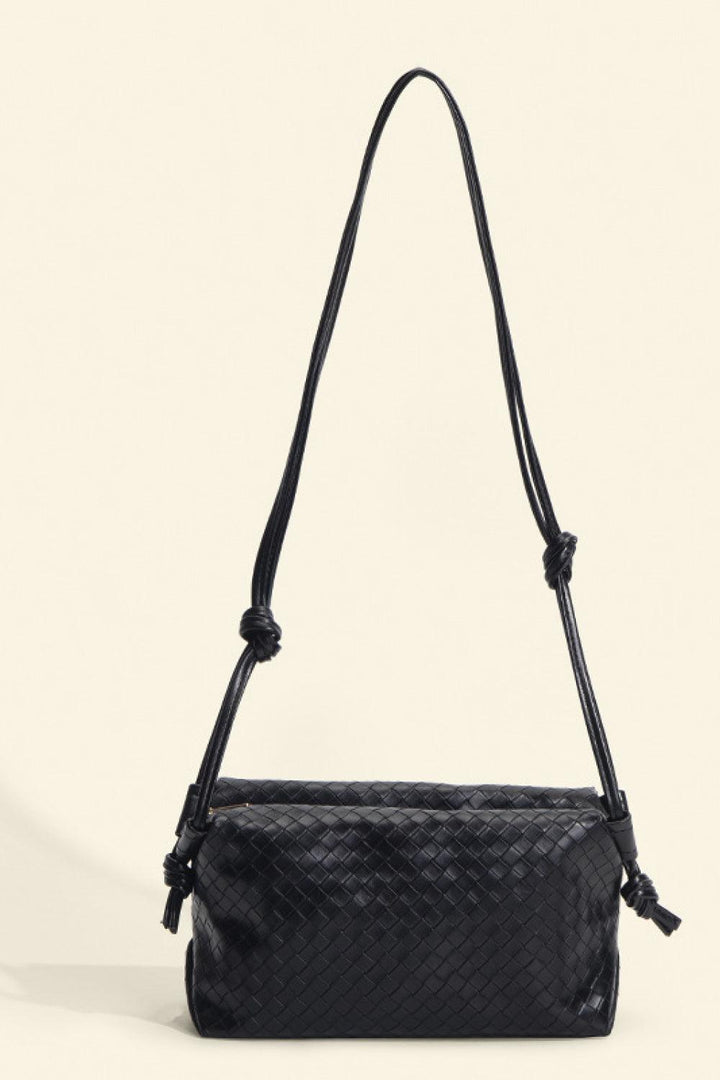 PU Leather Knot Detail Shoulder Bag - Super Amazing Store