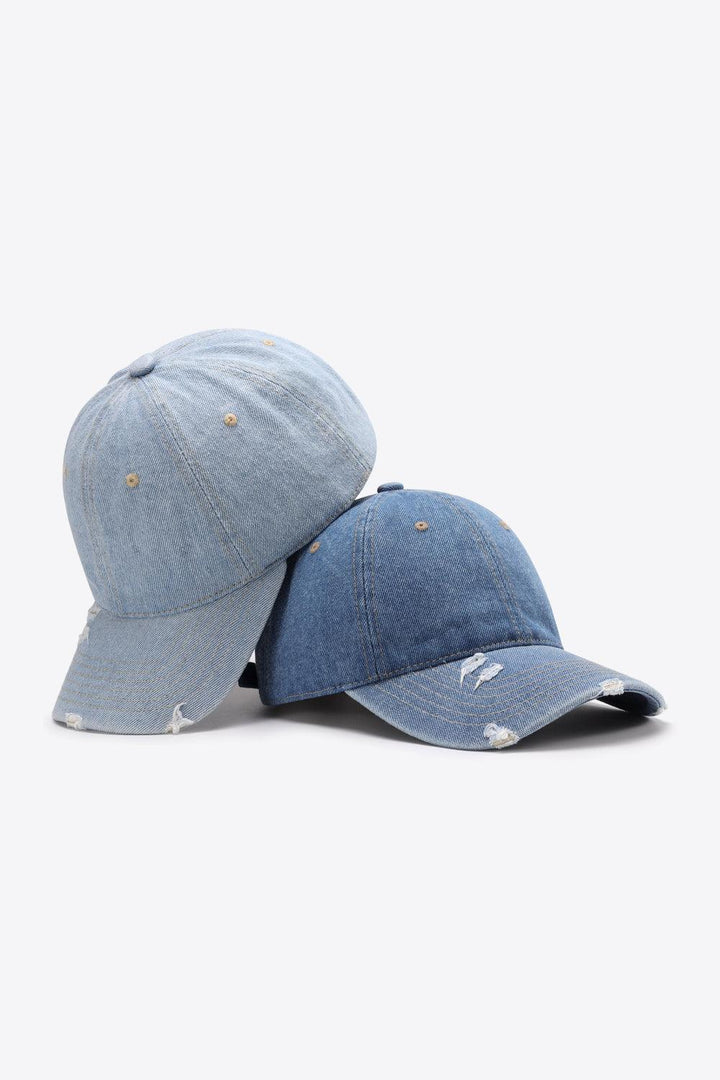 Distressed Adjustable Baseball Cap - Super Amazing Store