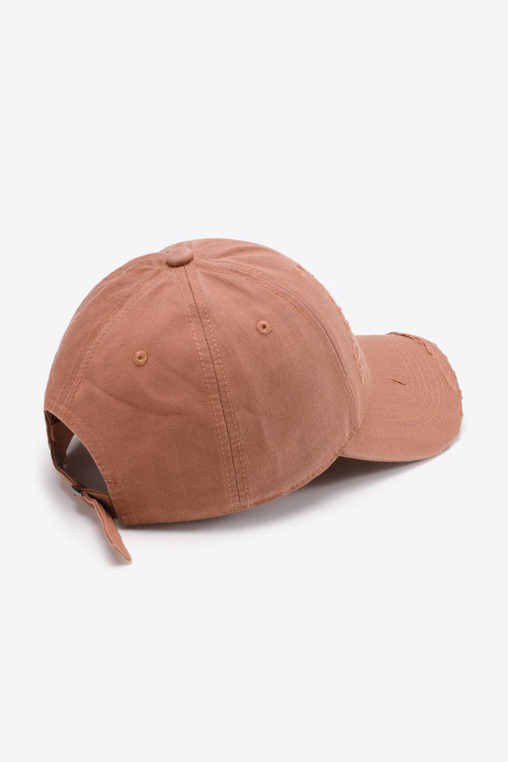 Distressed Adjustable Baseball Cap - Super Amazing Store