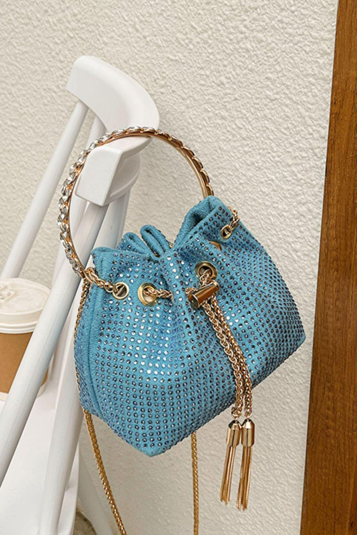 Glitter PVC Small Bucket Bag - Super Amazing Store