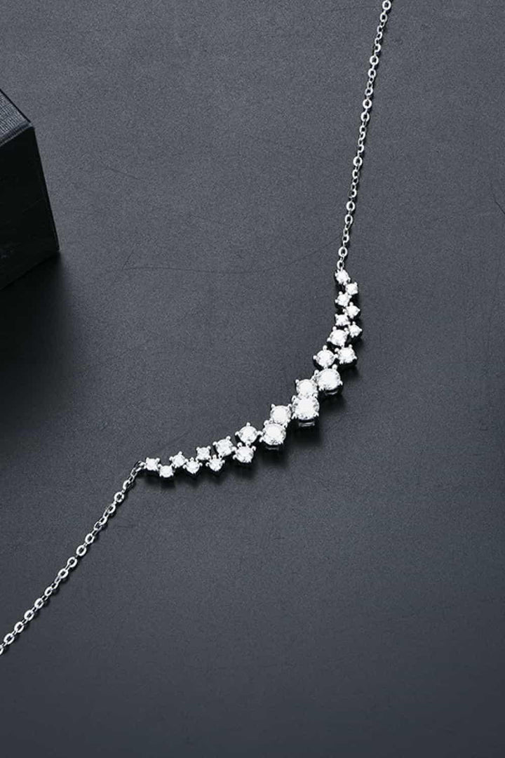 1.64 Carat Moissanite 925 Sterling Silver Necklace - Super Amazing Store