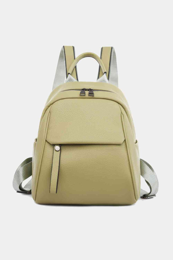 Medium PU Leather Backpack Trendsi