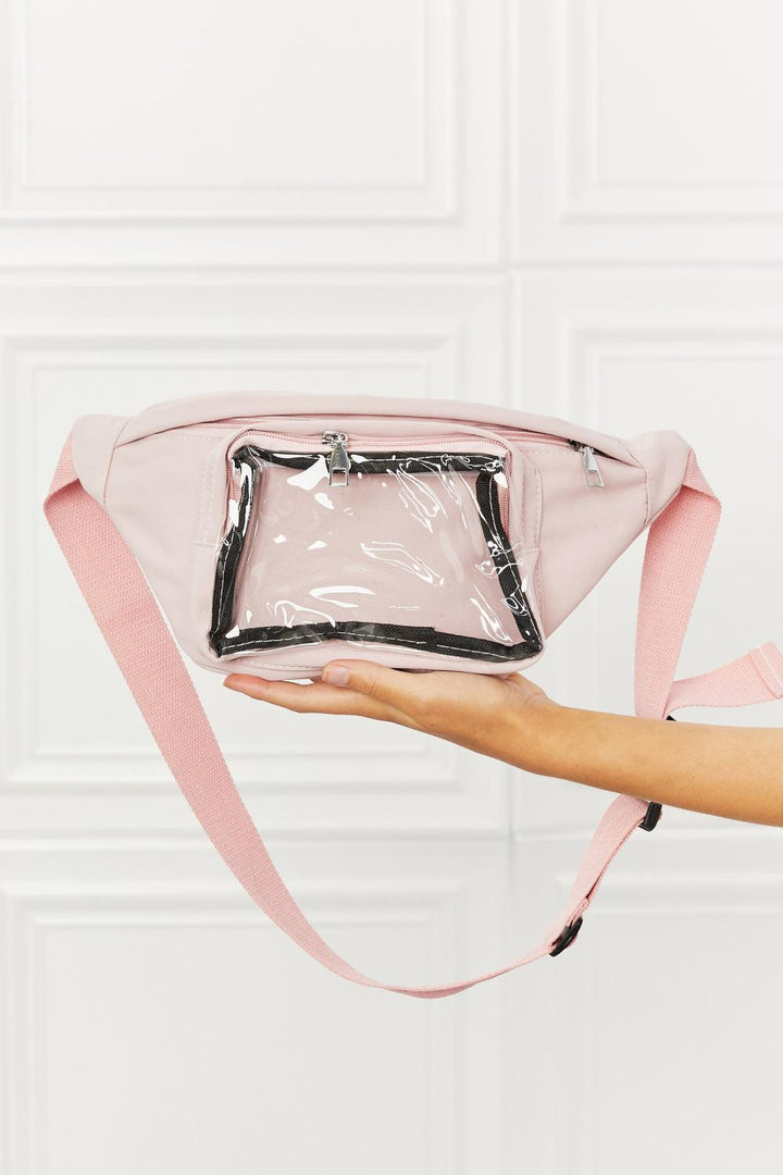 Fame Doing Me Waist Bag in Pink - Super Amazing Store