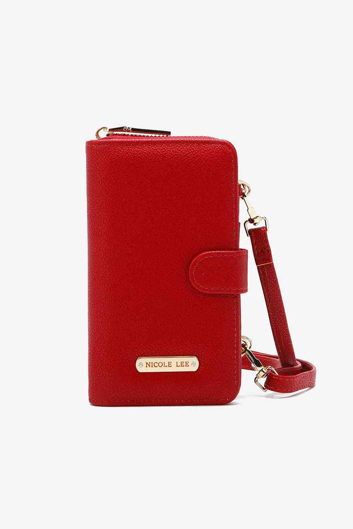 Nicole Lee USA Two-Piece Crossbody Phone Case Wallet Trendsi