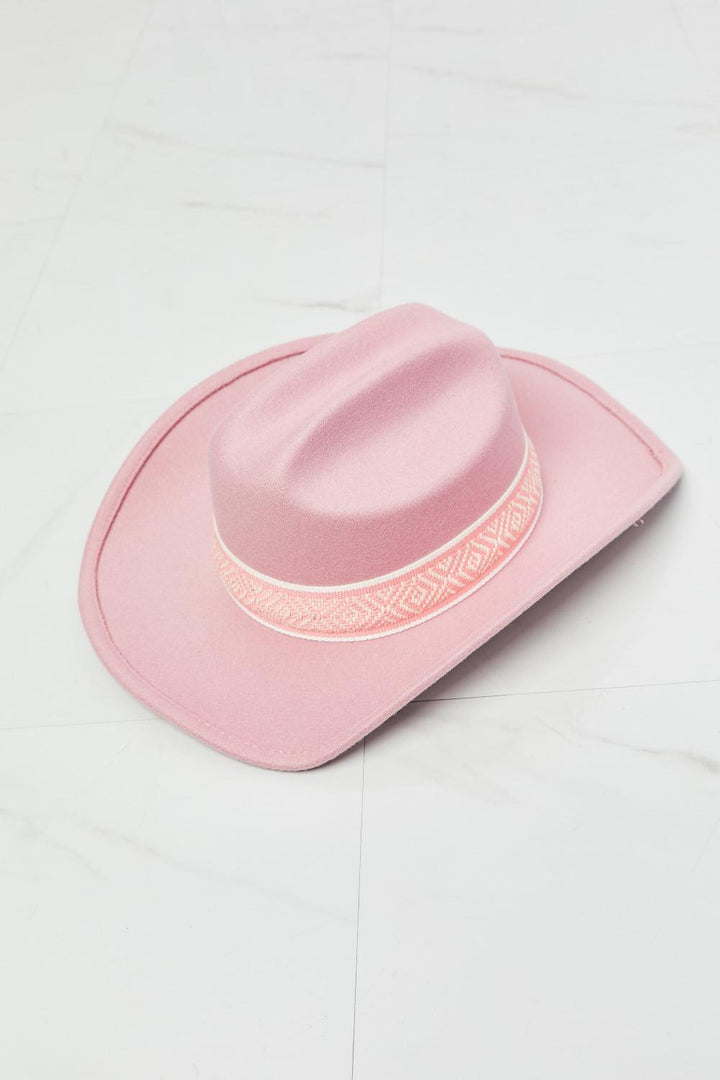 Fame Western Cutie Cowboy Hat in Pink - Super Amazing Store