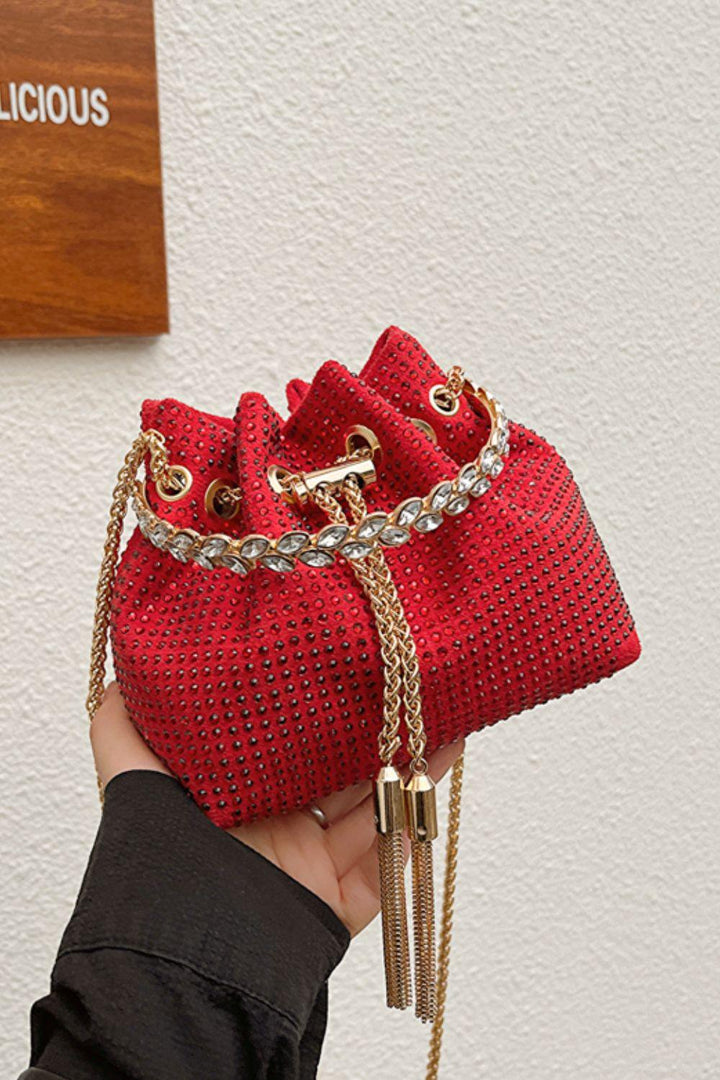 Glitter PVC Small Bucket Bag - Super Amazing Store