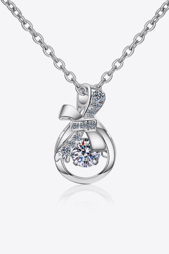 1 Carat Moissanite 925 Sterling Silver Necklace - Super Amazing Store