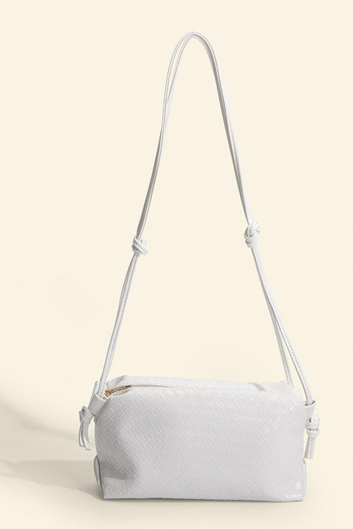 PU Leather Knot Detail Shoulder Bag - Super Amazing Store