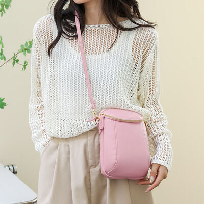 Small PU Leather Crossbody Bag Trendsi