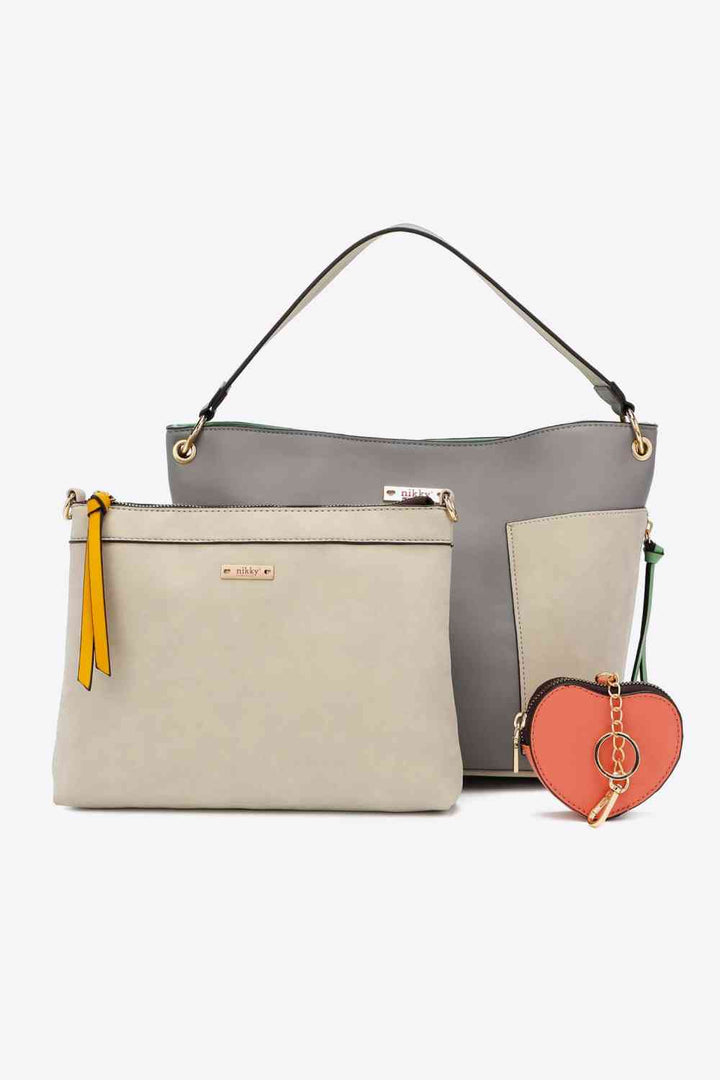 Nicole Lee USA Sweetheart Handbag Set Trendsi