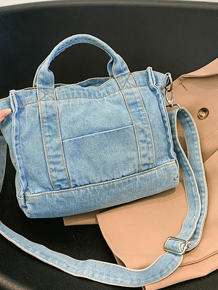 Baeful Denim Shoulder Bag - Super Amazing Store