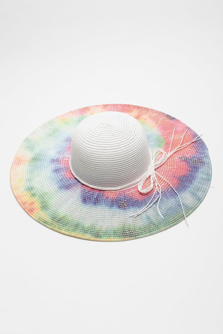 Justin Taylor Tie-Dye Bow Detail Sunhat - Super Amazing Store