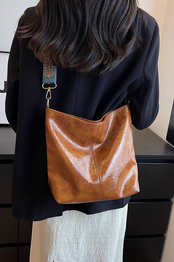 Adored PU Leather Shoulder Bag - Super Amazing Store