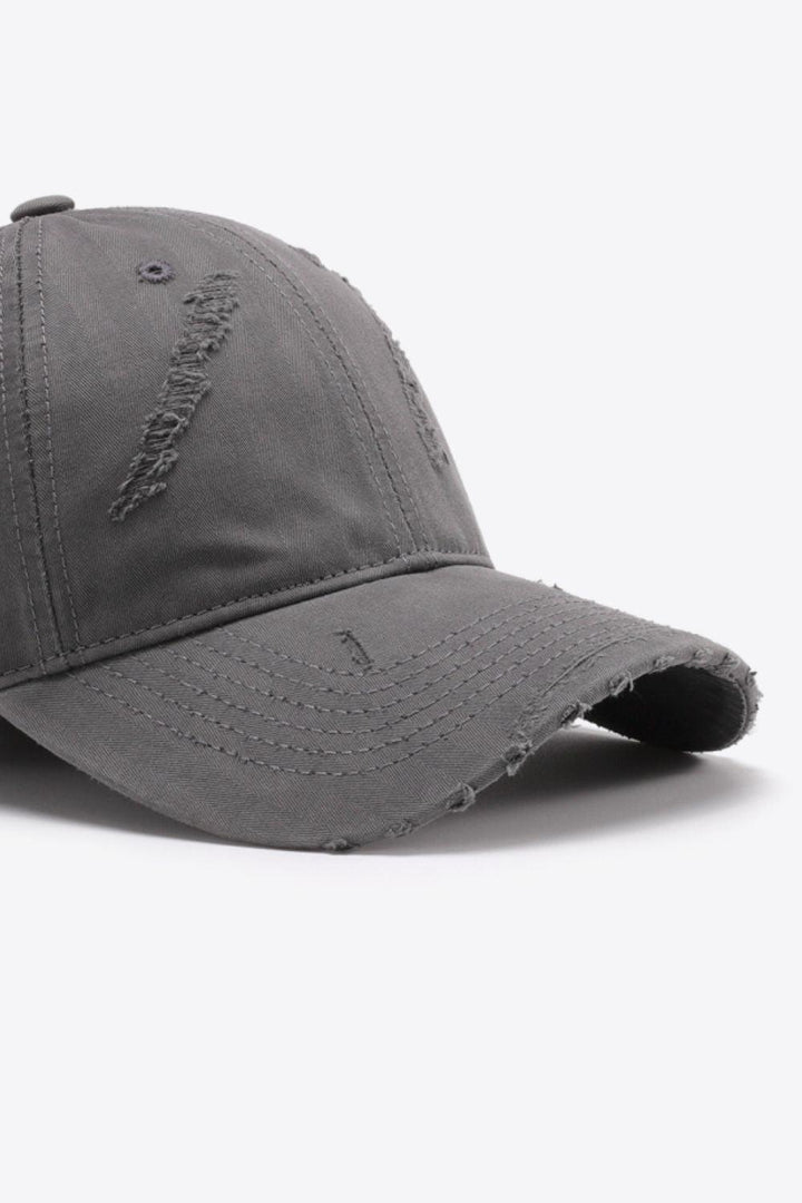 Distressed Adjustable Baseball Cap - Super Amazing Store