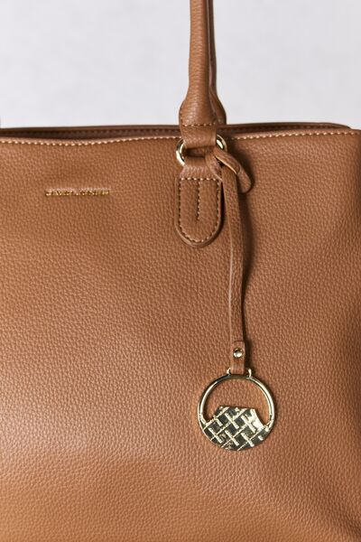 David Jones Structured Leather Handbag Trendsi