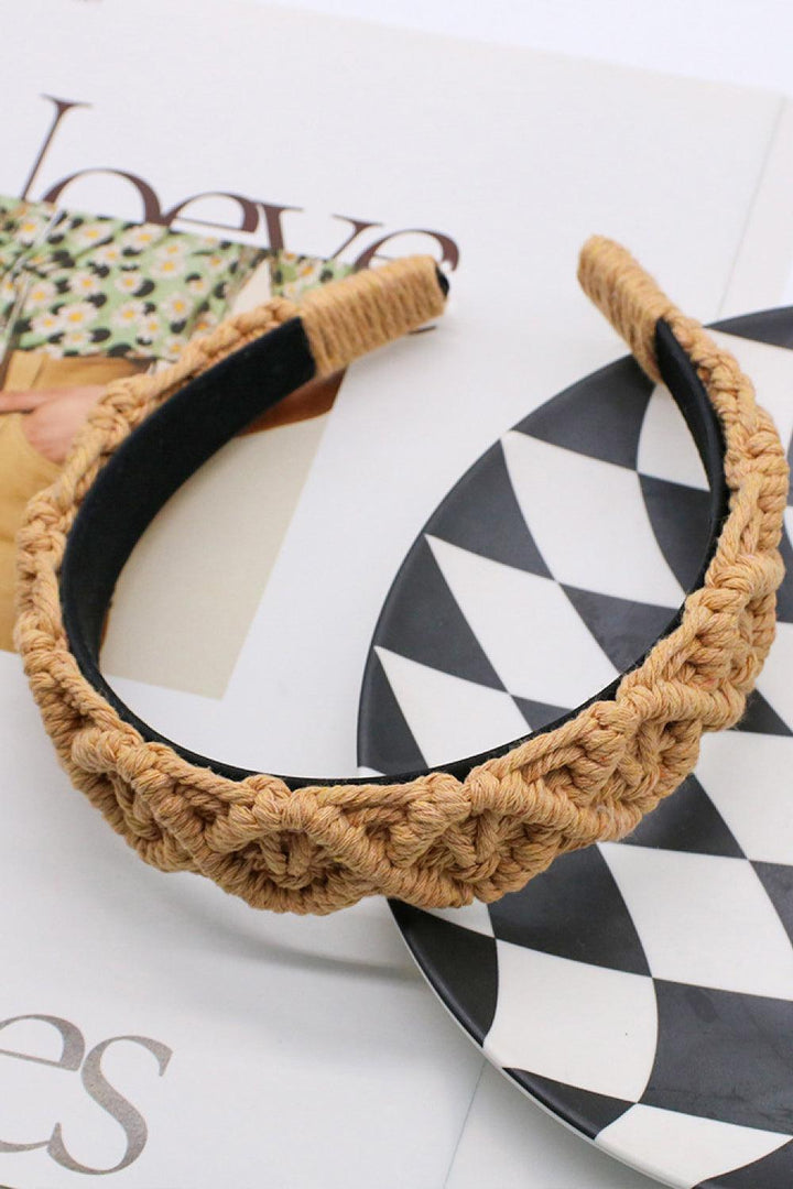 Can't Stop Your Shine Macrame Headband - Super Amazing Store