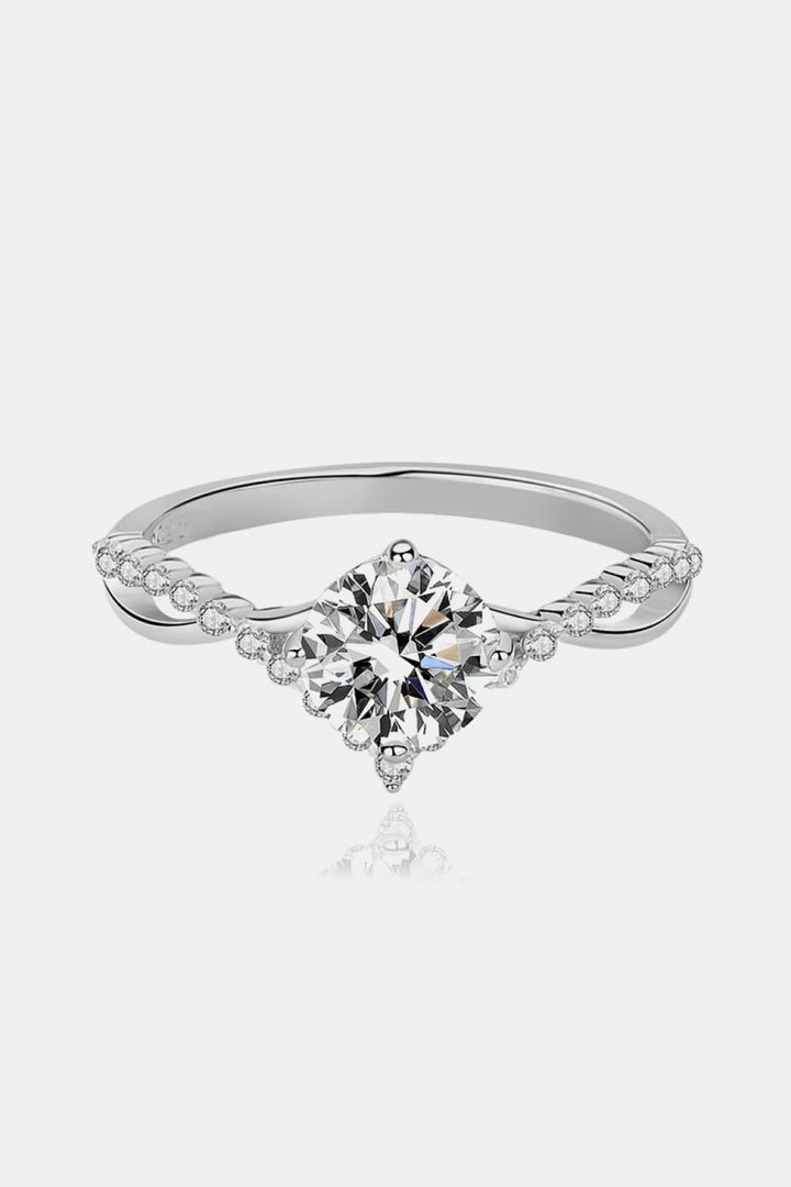 1 Carat Moissanite 925 Sterling Silver Ring - Super Amazing Store