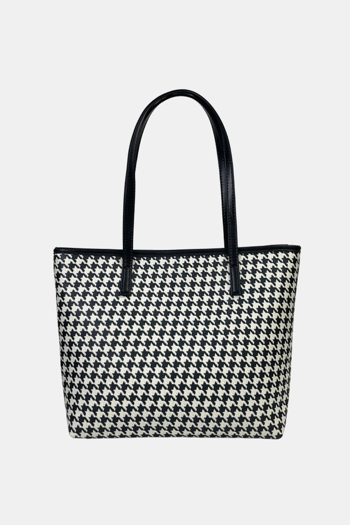 Printed PU Leather Tote Bag - Super Amazing Store