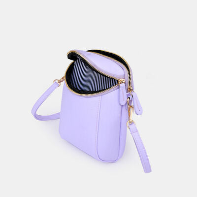 Small PU Leather Crossbody Bag Trendsi