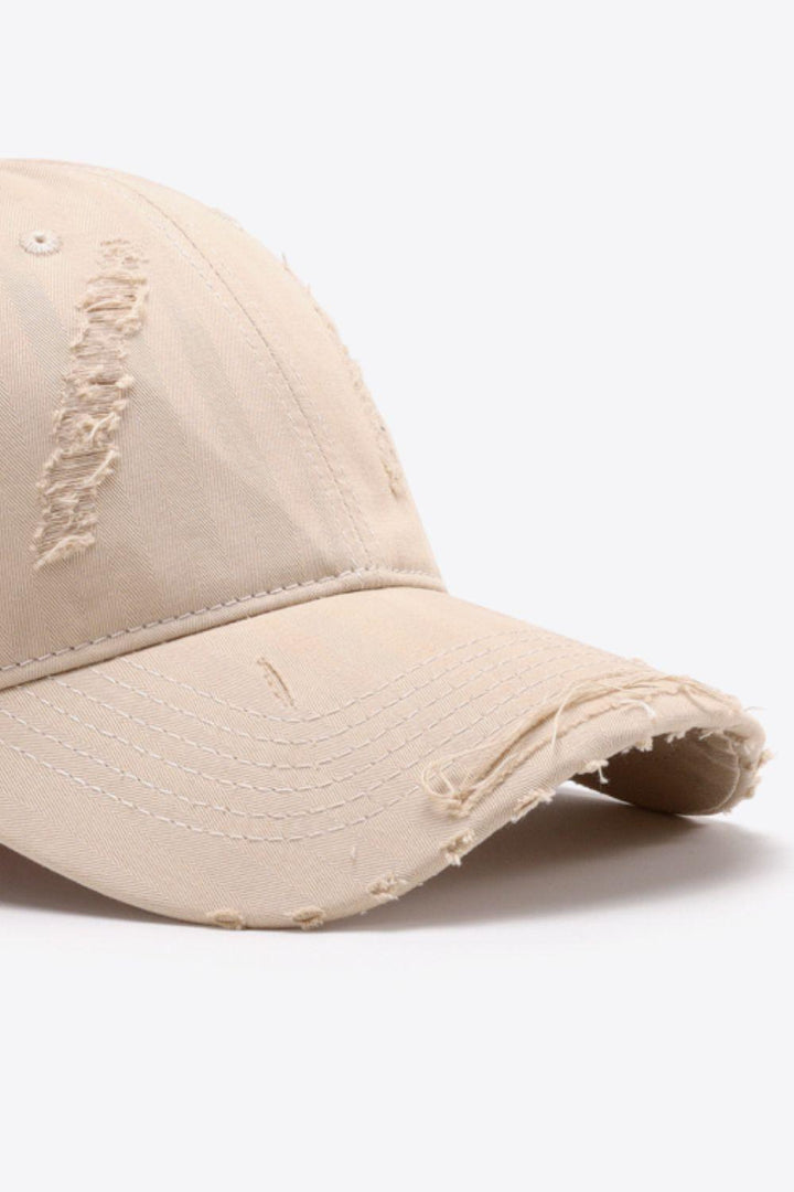 Distressed Adjustable Baseball Cap - Super Amazing Store